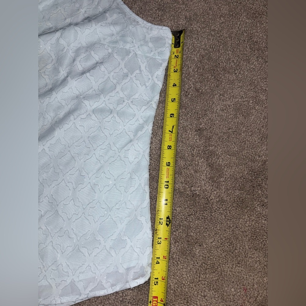 Market & Spruce sleeveless V-neck blouse, Light Blue, Size XXL - Picture 11 of 14